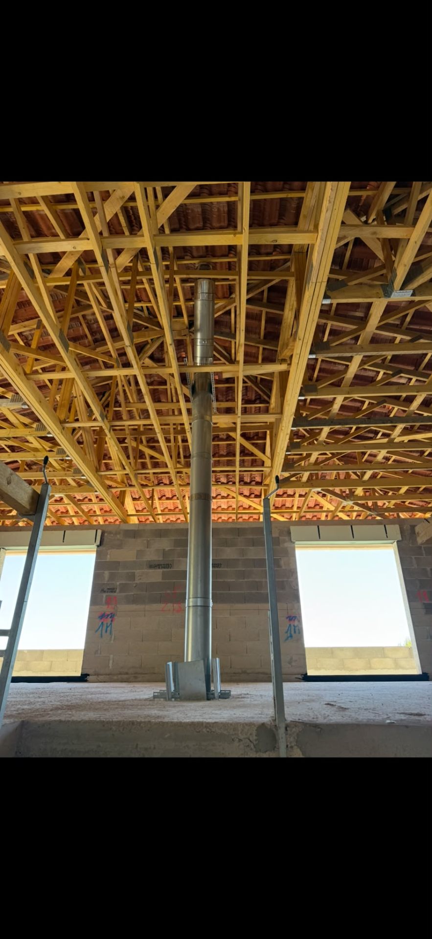 Installation, réhabilitation & tubage — Création de conduit de fumée