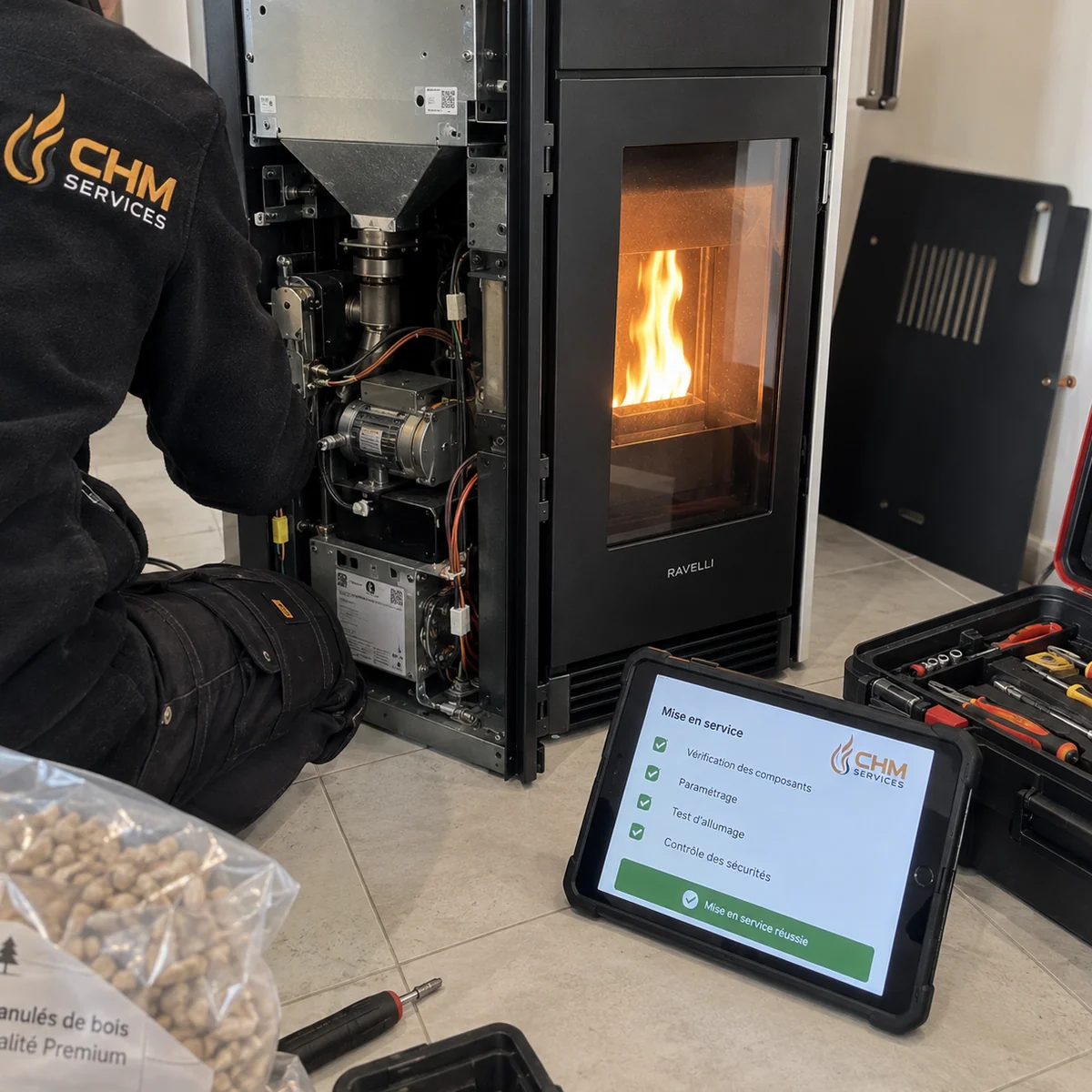 Mise en service